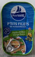 P'tits filets de maquereaux - Huile d'olive vierge extra