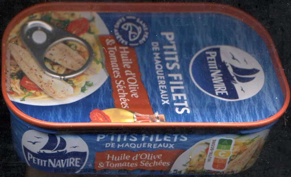 P’tits Filets de Maquereaux - Huile d’Olive & Tomates Séchées