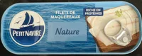 Filets de maquereaux nature