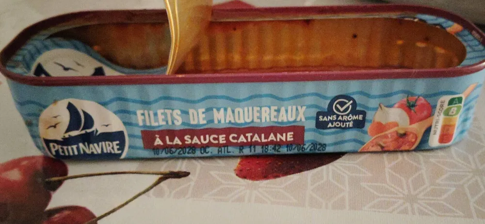FILETS DE MAQUEREAUX À LA SAUCE CATALANE