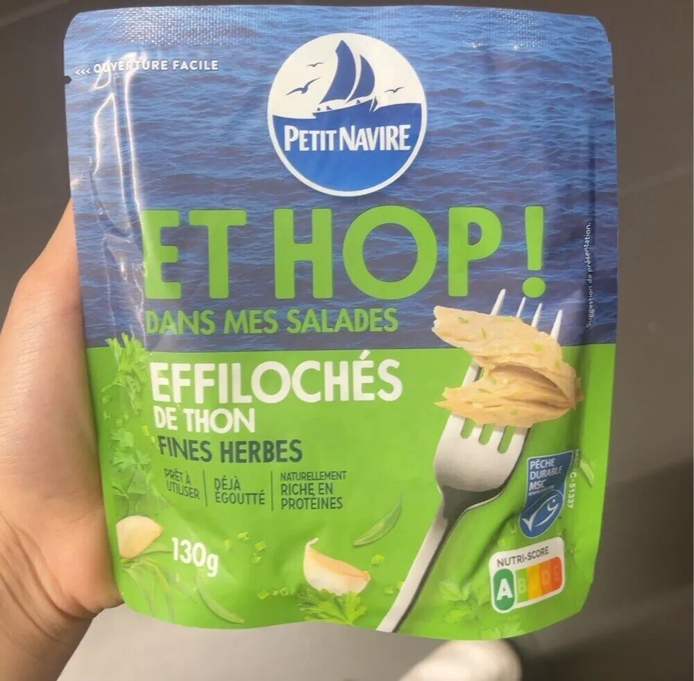 ET HOP! DANS MES SALADES EFFILOCHÉS DE THON FINES HERBES