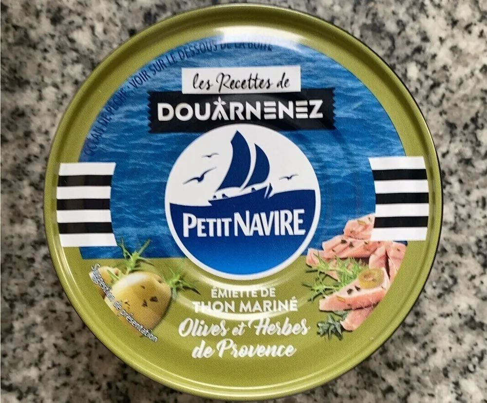 ÉMIETTE DE THON MARINÉ Olives et Herbes de Provence
