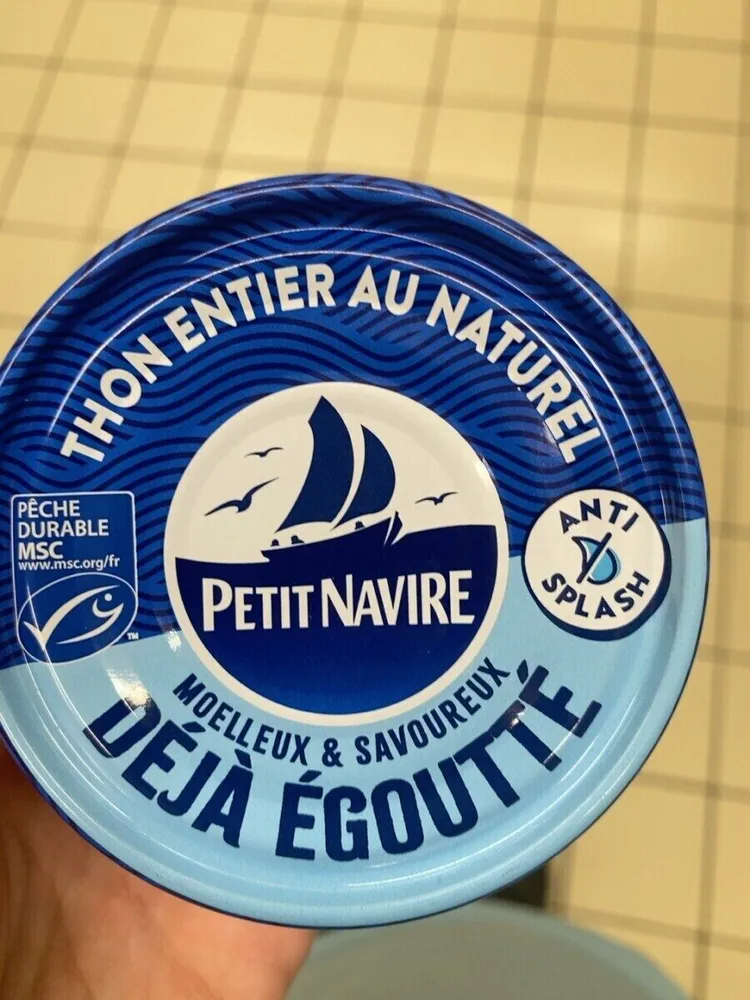 Thon entier au naturel
