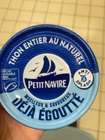 Thon entier au naturel