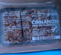 cinammon protein flapjack
