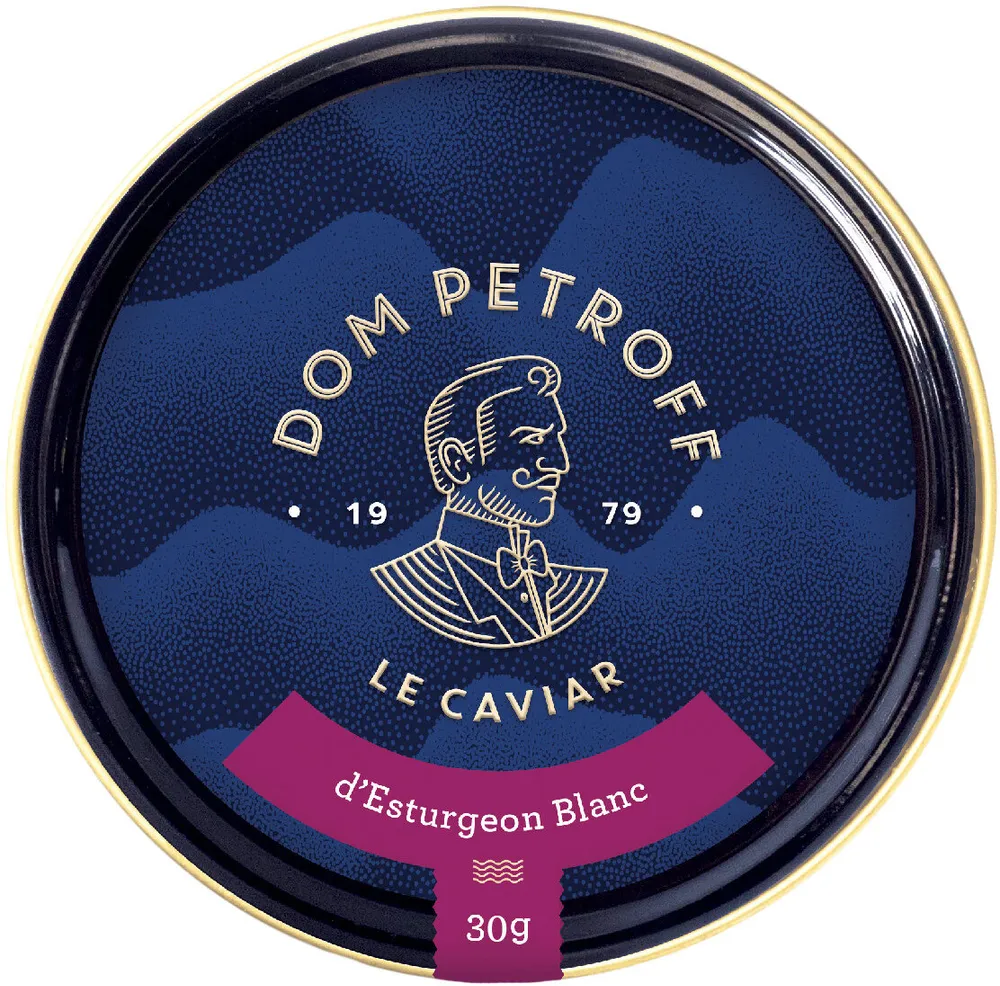 Caviar d'Esturgeon Blanc transmontanus
