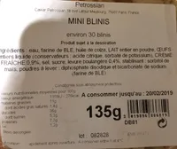 Mini blinis