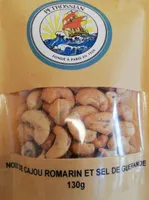 Noix de cajou romarin et sel de guerande