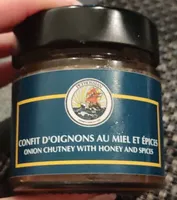 Confie d'oignons au miel et épices