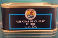 Foie gras de canard entier 200g