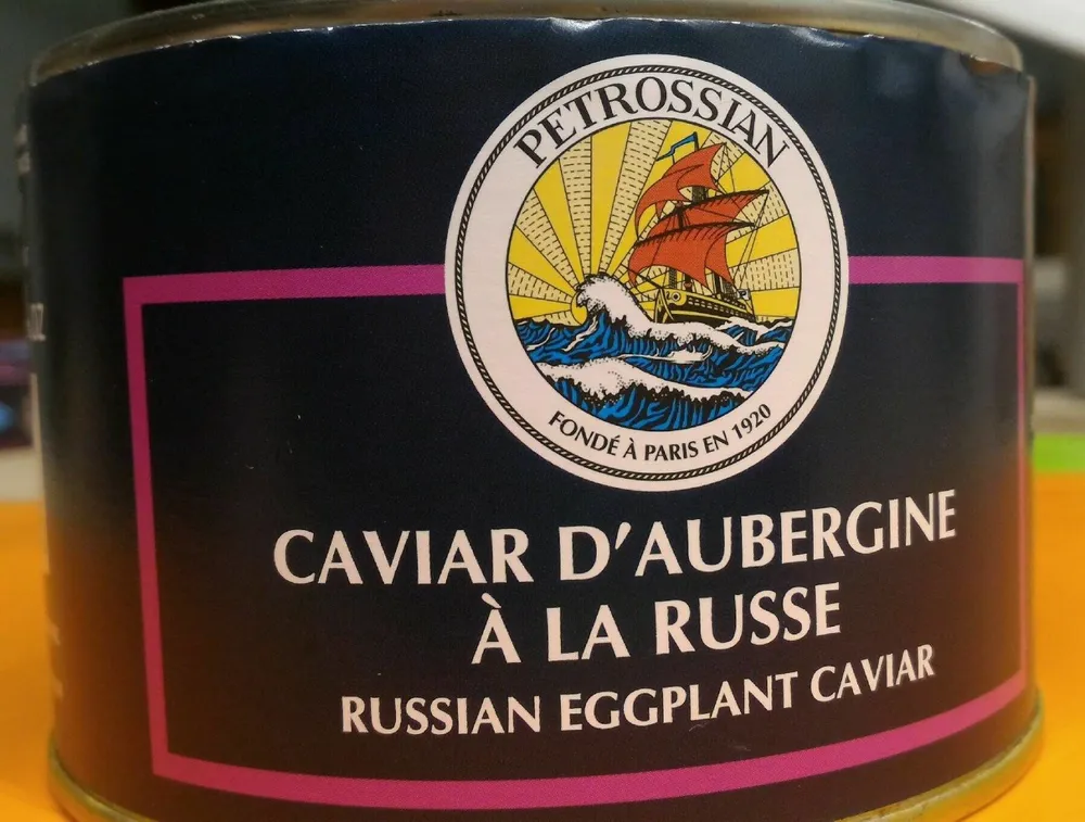 Caviar d'aubergine à la russe