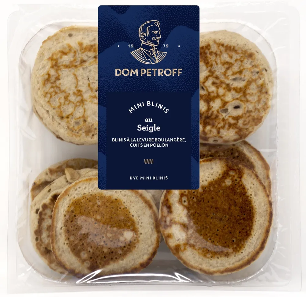 Mini blinis au seigle