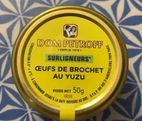 Œuf de brochet au Yuzu