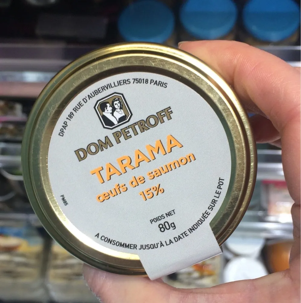 Tarama aux oeufs de saumon