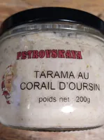 Tarama au corail d'oursin