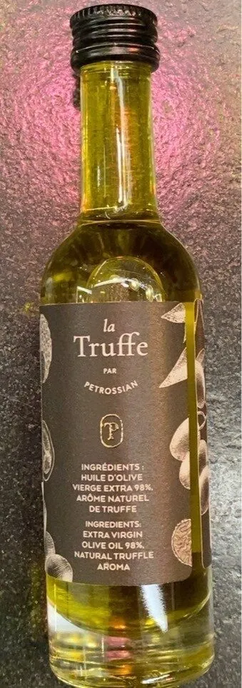 Huile d’olive Truffe noire