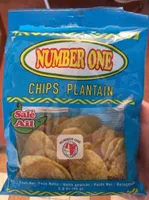 Chips plantain salé ail