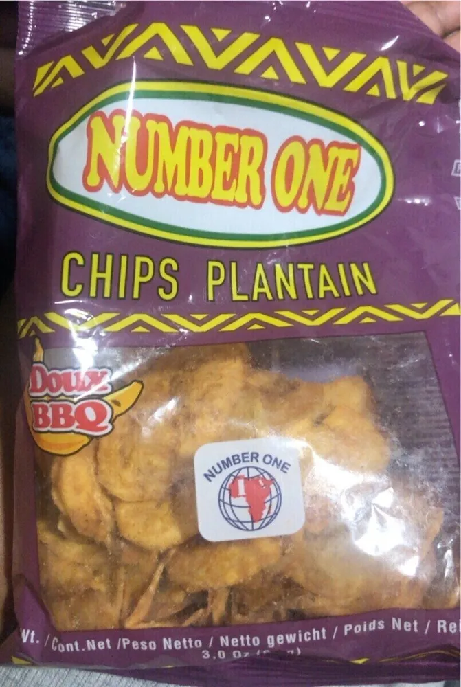 Chips plantain BBQ