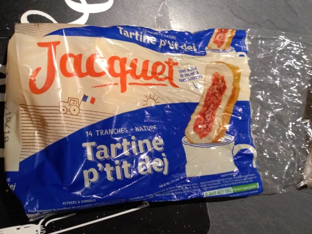 Tartine petit dej