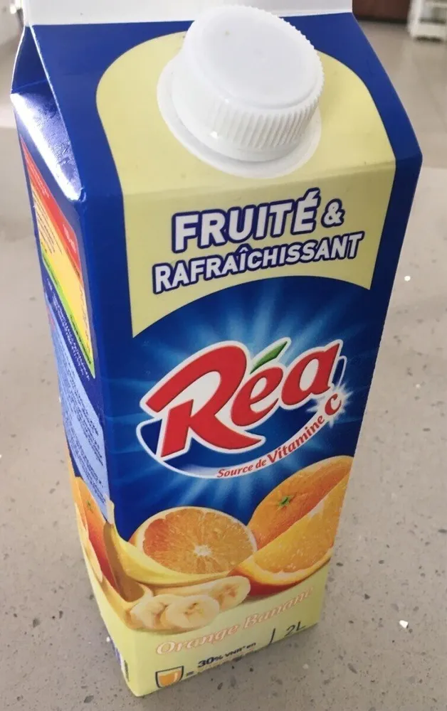 Jus orange banane