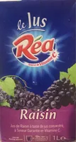 Jus de raisin à base de jus concentré, à teneur garantie en vitamine C