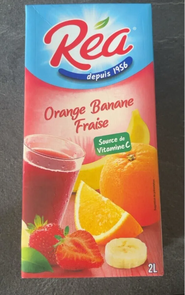 Orange Banane Fraise