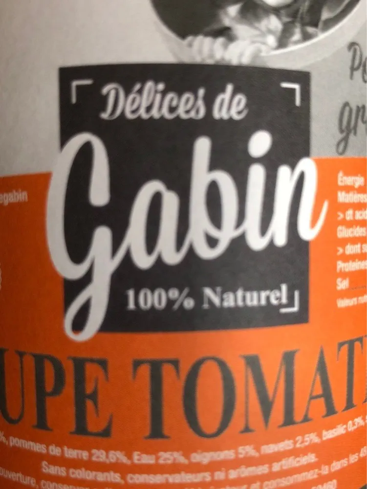 Soupe tomates