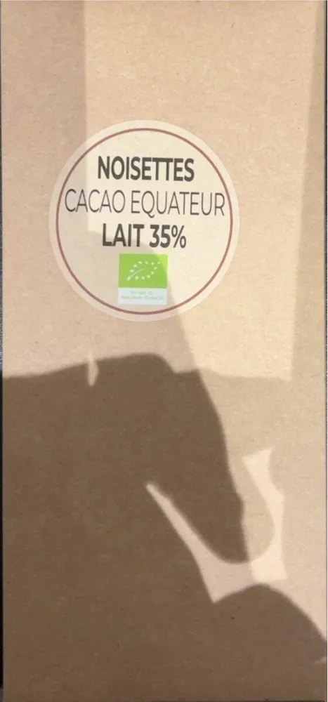 Noisttes cacao equateur lait 35%