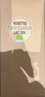 Noisttes cacao equateur lait 35%