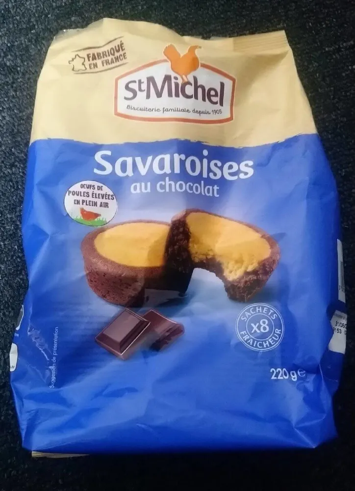 Savaroises au chocolat