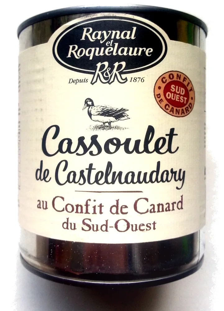 Cassoulet de Castelnaudary au Confit de Canard du Sud-Ouest
