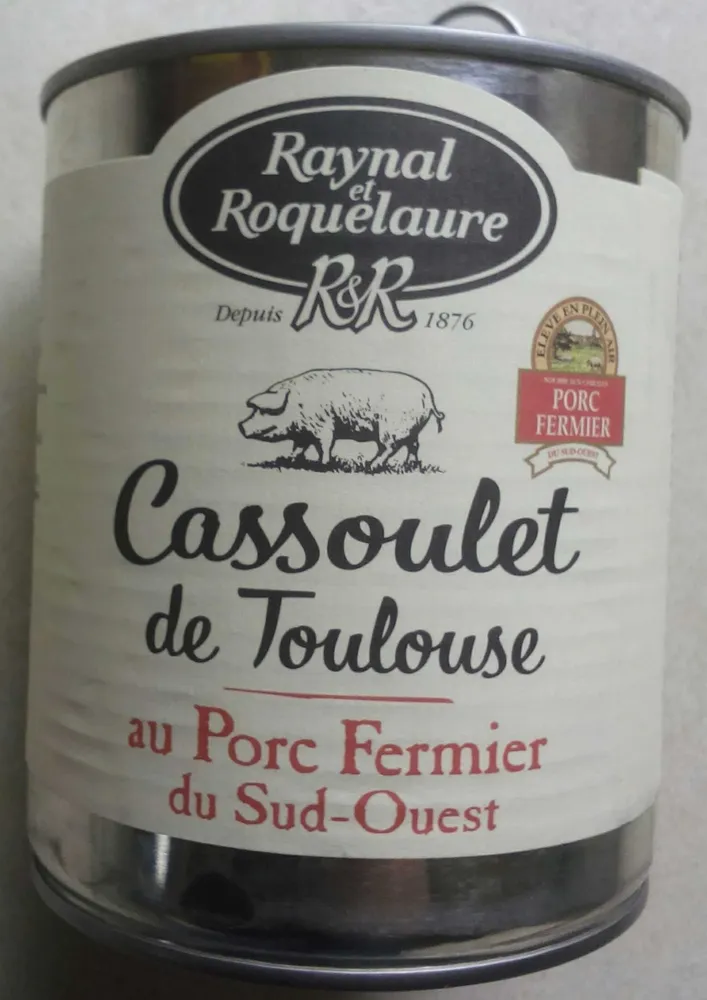 Cassoulet de Toulouse au Porc Fermier du Sud-Ouest