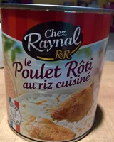 Le Poulet Rôti au Riz Cuisiné