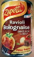 Ravioli Bolognaise (Sauce Riche en Bœuf)