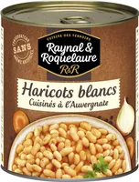 Haricots blancs cuisinés à l'Auvergnate