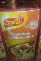 Couscous à La Marocaine Poulet & Merguez Zapetti étui 3 / 2