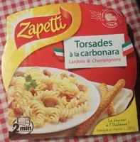 Torsades à la carbonara