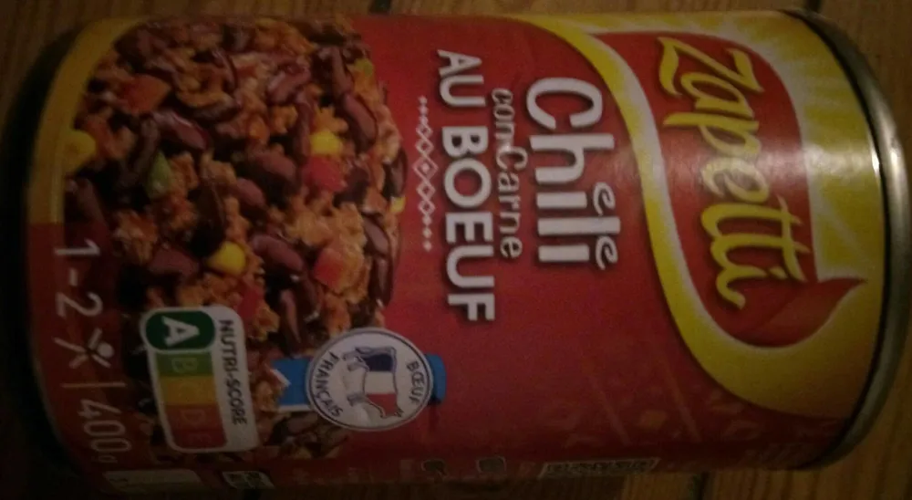 Chili con carne au bœuf