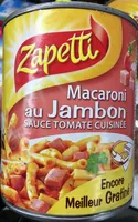Macaroni au Jambon sauce tomate cuisinée
