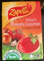 Sauce tomate cuisinée aux oignons et à l'ail