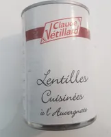 Lentilles cuisinées à l'Auvergnate