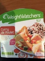 Curry de poulet et deux riz