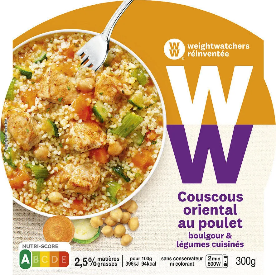 Couscous oriental, poulet et boulgour