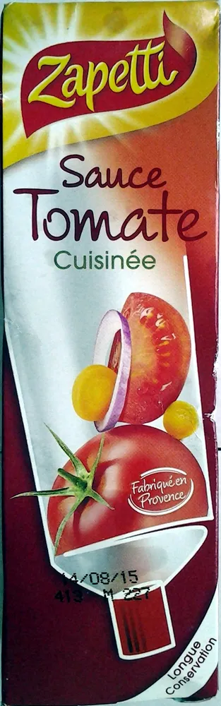 Sauce Tomate cuisinée