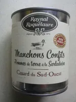 Manchons Confits Pomme de terre à la Sarladaise