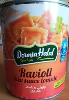 Ravioli à la sauce tomate