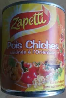 Pois Chiches cuisinés à l'Orientale