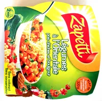 Légumes à l'Orientale, pois chiches et boulgour