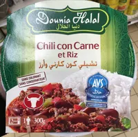 Chili con Carne et Riz