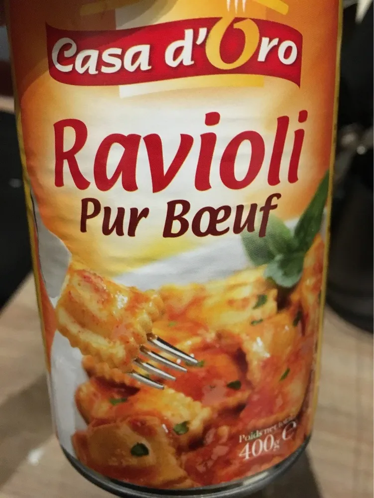 Ravioli pur bœuf